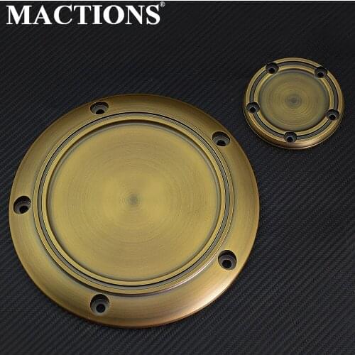 Motorcycle Bronze Derby Timer Cover Aluminum For Harley Touring Road King CVO Softail Deluxe Street Bob Heritage Dyna 99-16 17