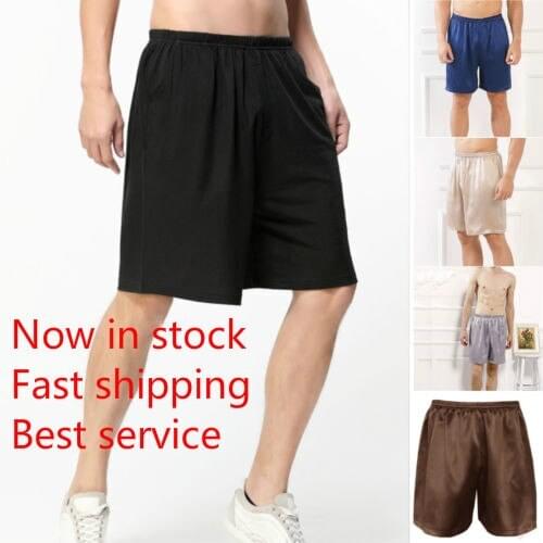 Mens Casual Running Shorts Jogger house wear Trousers Elastic Waist Soft Cotton housewear Men Casual Homewear Shorts