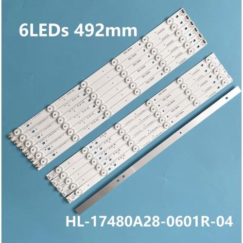 LED Backlight strip for HL-17480A28-0601L HL-17480A28-0601R-04 for 48S620 48L20 48S200