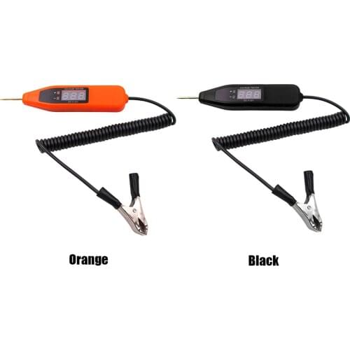 Electrical System Tester Digital Display Car Voltage Tester Automotive Pen Power Probe Pencil Circuit Car Diagnostic Tool