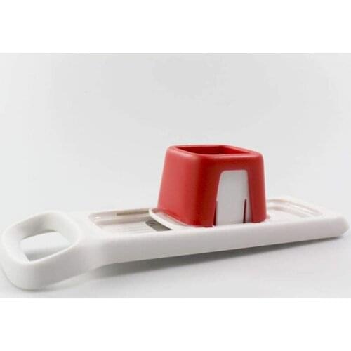 Tupperware Mini Grater Mandolin, Mini Reibe Mandoline, Chef SpeedyMando White-Red Grater Mandolino Kitchen Star