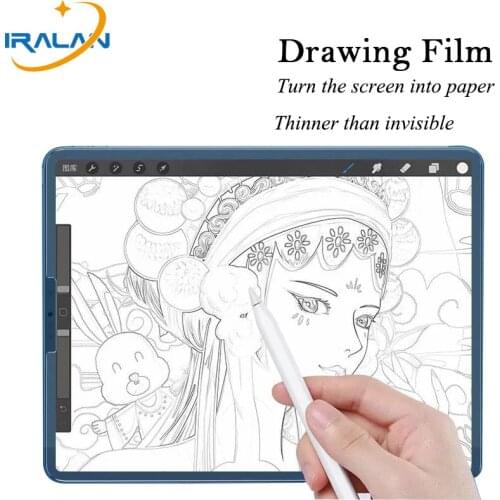 Screen Protector For Lenovo Tab M10 TB-X306 X505 X605 X606 P11 J606 J706 J607 J716 Paper Like Film Matte Writing Painting Film