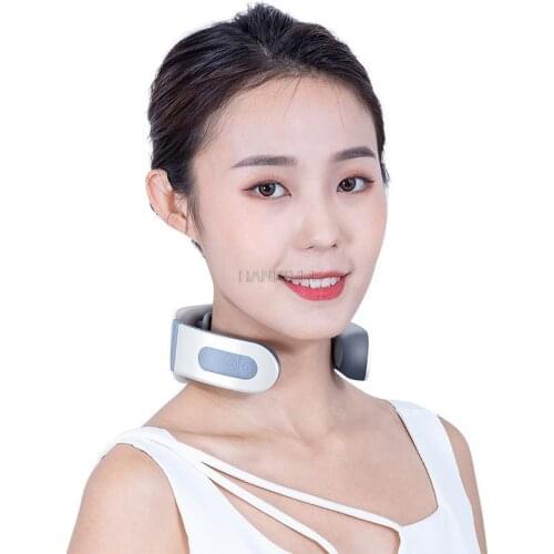 Cervical neck massager upgrade instrument four intelligent electrical impulses neck massager neck massager