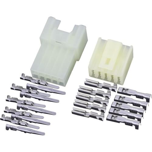 10 pin automotive light yellow harness connector terminal block DJ7105-2.3-11/21 10P car connector