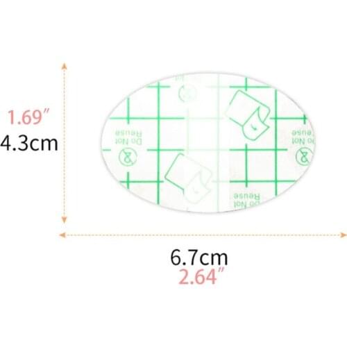 10 Sheets Adhesive Gel Blister Plaster Waterproof Invisible Clear Heel Stickers Cushioned Shoes Pads Anti-Slip Foot Care Tool