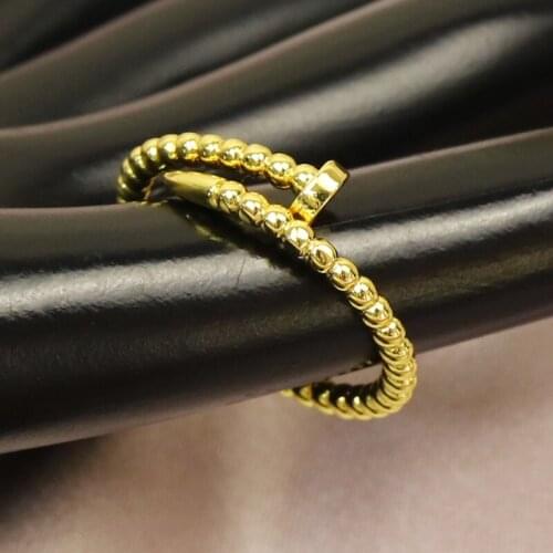 10Pcs Smooth jewelry rings Gold Round rings Adjustable Jewerly rings for women crystal fashion jewels for lady 51761