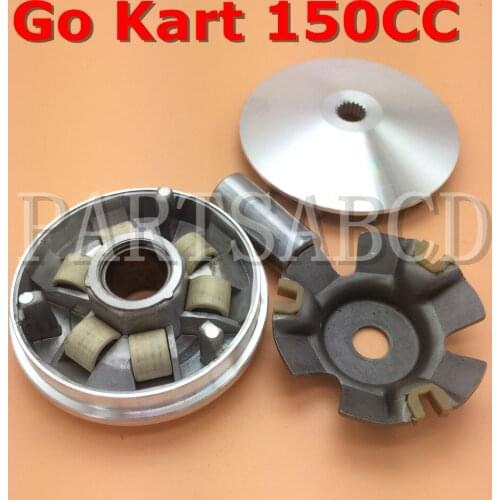 150CC Driver pulley assy HAMMERHEAD 150cc GO KART BUGGY PARTS