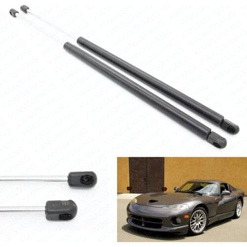 2pcs Rear Liftgate Hatch Rear Trunk Liftgate Tailgate Boot Gas Charged Lift Support For Dodge Viper Coupe 1995-2002 24.41 inch