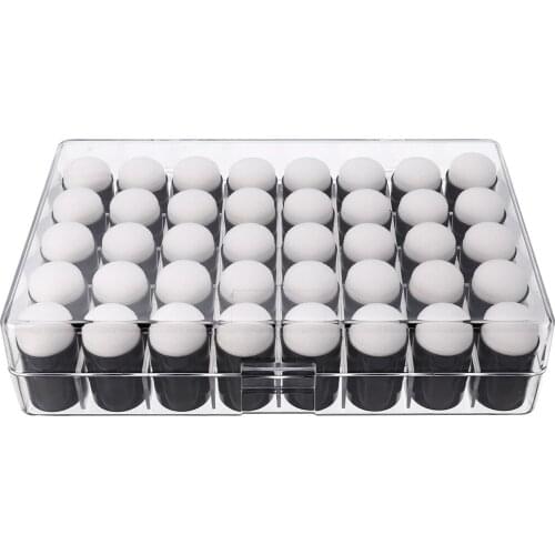 40pcs/lot Sponge Finger Daubers Foam Finger Painting Craft Set Finger Paint Drawing Sponge Foam Finger Chalk Ink with Box