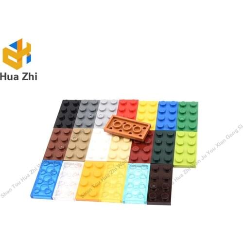 10PCS 3020 Plate 2 x 4Building Blocks Parts MOC DIY Education Build Toys Brick