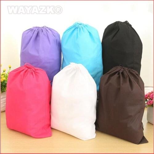 500pcs/lot) personalized non woven fabric string gift eco bag
