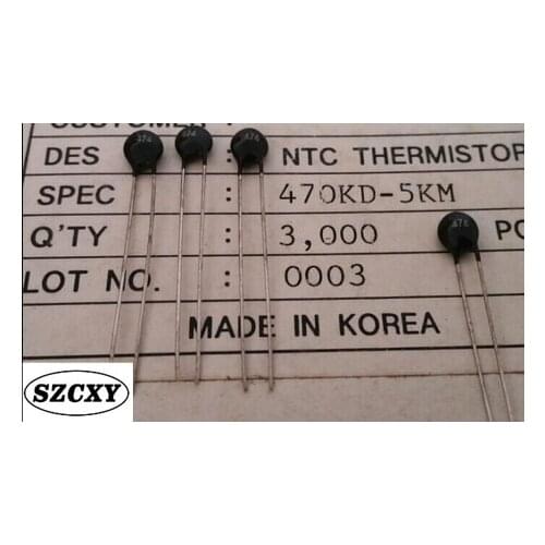Thermistor NTC 470KD-5KM 474 470K 5mm