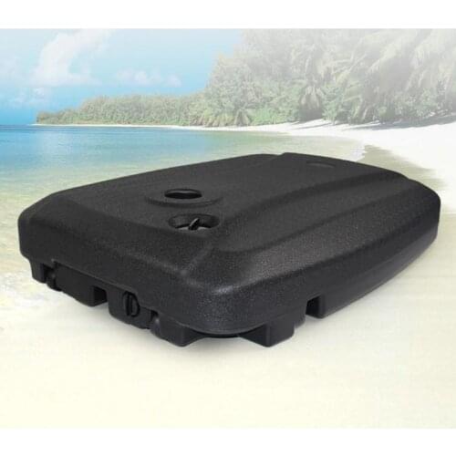 80*60*16cm With Cross Piece Movable Pulley Parasol Base Beach Umbrella Stand Garden Outdoor Umbrella Fixed Base HWC