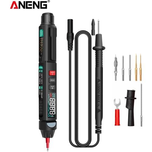 ANENG A3007/A3008 Digital Multimeter Auto Intelligent Sensor Pen Tester 6000 Counts Non Contact Voltage Multimetre Multimeter