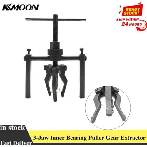 Car-Styling 3-Jaw Inner Bearing Puller Gear Extractor Heavy Duty Automotive Machine Tool Armature Bearing Puller Carbon Steel