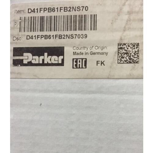 D41FPB61FB2NS70 NEW PARKER VALVE D41FPB61FB2NS7039