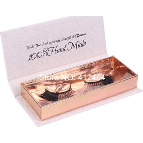 Customized Eyelash Packaging Box With Magnetic Closure,CMYK printing HARD BOX PACKAGING ---PX2039