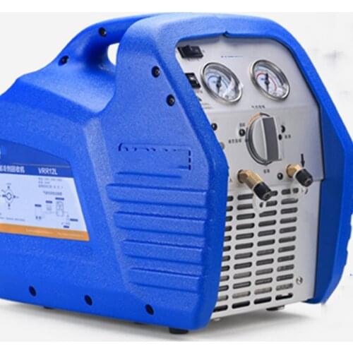 VRR12L Miniature Air Conditioning Refrigerant Freon Recovery Machine Refrigerant Filling Refrigerant Fluorine Extractor