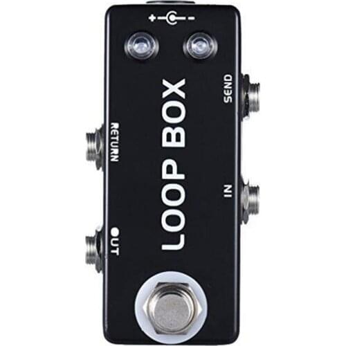 MOSKY Loop Box Mini Guitar Effect Pedal True Bypass Looper Route Channel Selection True Bypass Guitar Parts & Accessories