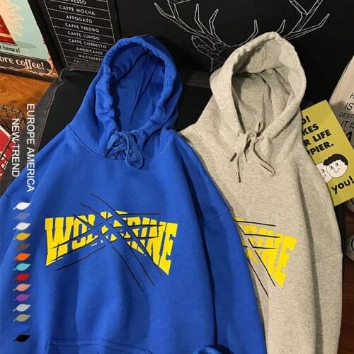 2021 Autumn Winter Sweatshirts Men Fashion Print Hooded Hoodies Mens Korean Style Harajuku Streetwear Casual Hoody Pullover Man