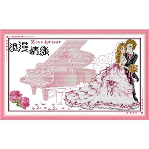 Happy times cross stitch kit people 18ct 14ct 11ct count print canvas stitches embroidery DIY handmade needlework