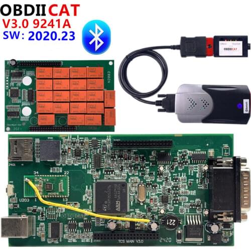 Newest 2017.3 Diagnostic Repair Tool OBD2 Tcs Pro Plus 2016.r1 keygen LED 3 in 1 Auto OBD2 Scanner For Cars Trucks