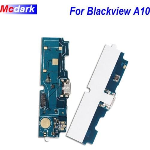 Mcdark For Blackview A10 USB Board with Microphone for blackview A10 Charger Port Dock Charging Micro USB Slot