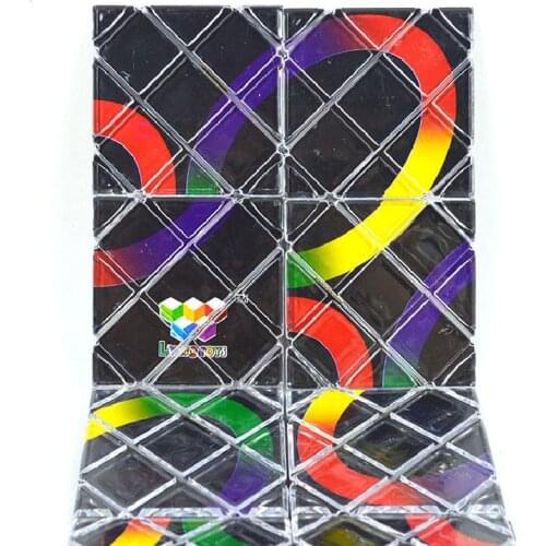 Cooker 12 Panel Black Master Magic Folding Puzzle Square Red Bottom Game Racing Magic Board Simple Twisted Rice Board