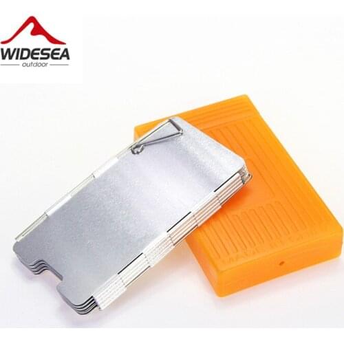 Portable 9 plates stove wind shield folding outdoor picnic BBQ gas stove camping screen wind guard cookware free shipping