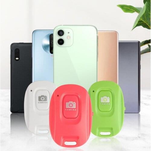 Portable Wireless Bluetooth Remote Control Single Button Selfie Camera Shutter