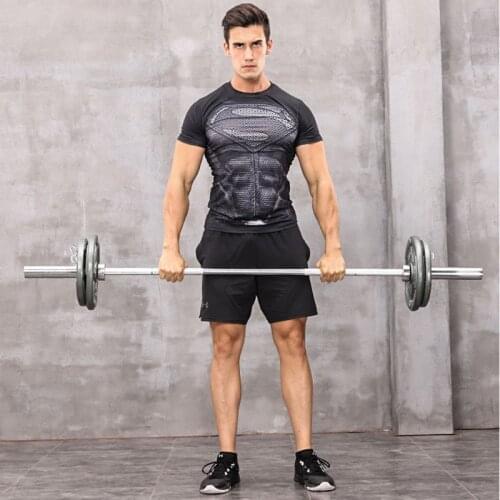 Home Weightlifting Barbell Spring Ring Weightlifting Barbell Hole 50mm 2.2m Long 20KG Home Workout Barbell Bar