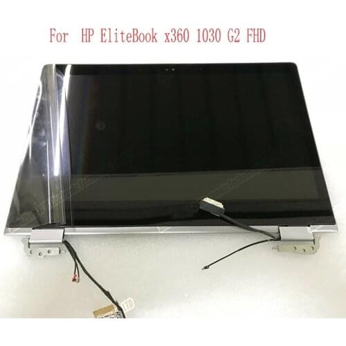 Lcd touch replacement For HP Elitebook X360 1030 G2 laptop 13.3" FHD Complete LCD Touch Screen Assembly
