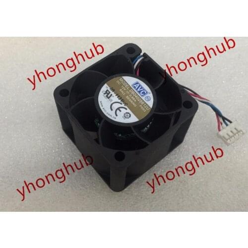 AVC DB04028B12U P093 DC 12V 0.66A 40X40X28mm Server Cooling Fan