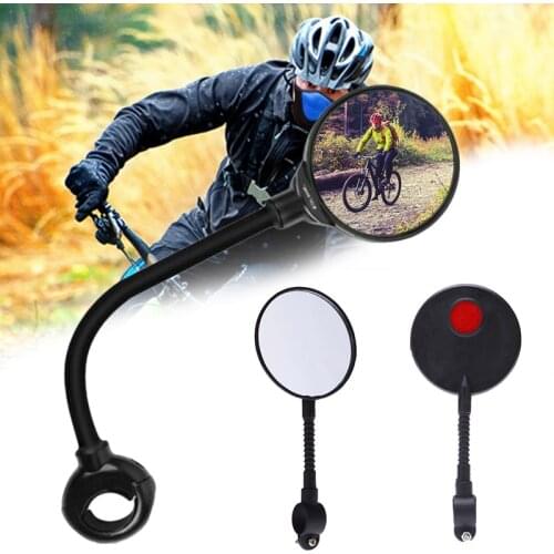 1 PC Adjustable Bicycle Rearview Mirror Electric Bicycle Motorcycle Handlebar Mirrors Cycling Back Eye Rear View Mirrors