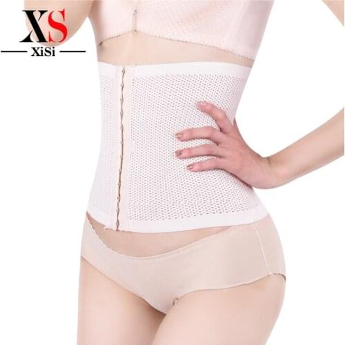 Black waist cincher underbust waist trainer corset sexy crosets shapewear slimming control underwear woman body shaper belt
