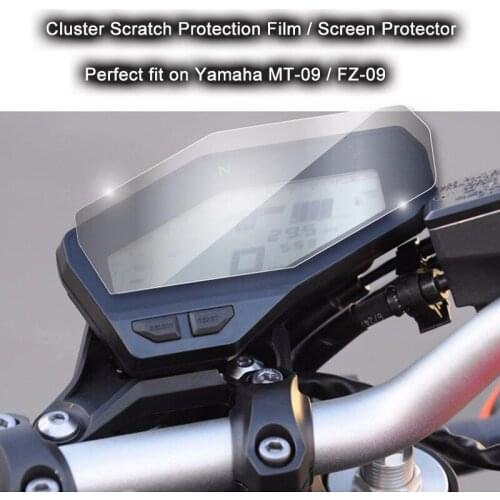 For Yamaha MT-09 MT09 FZ-09 Cluster Scratch Protection Film Screen Protector Sticker for Yamaha FZ09 MT 09 2014 2015 2016