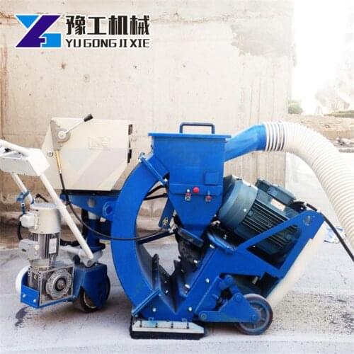 Stone Surface Shot Blasting Machine Concrete Shot Blaster For Sale Suitable For Road Surface Roughness Residue Removal Effect
