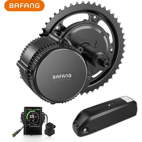 Bafang BBS01B 48V 250W Motor Kit Electric Bicycle Conversion Kit Bicycle Motor Electric Motor for Bicycle with Battery Display