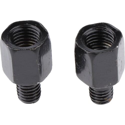 Motorcycle Mirror Adapters RH 10mm Mount To RH 8mm Mirror Rearview For