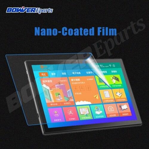 Soft Nano-Coated Screen Protective Film Anti-Dust Protector for Lecoo 812 Tablet MID SIZE:250x166MM (No Tempered Glass Film)