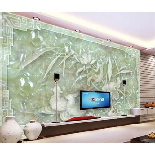 Custom 3D wallpaper, flower murals for the living room bedroom TV background wall vinyl papel de parede