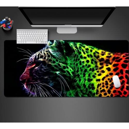 Hot Color Leopard Mouse Pad High Quality Best Selling Mouse Mat Game Team PC Game Computer Keyboard Game Mats To Gamer Big Pads