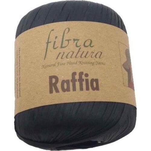 Raffia Black Color, Fibra Natura, Raffia Multı