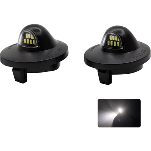 SUNKIA LED License Plate Lamps for Ford F-150/F-250/F-350/Ranger High Power LED 2pcs/box Error Free LED Signal Lamp