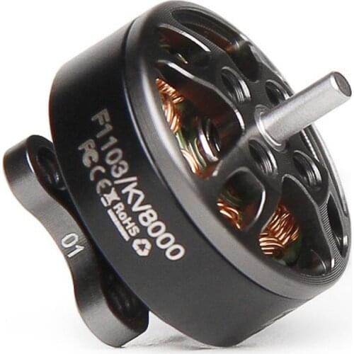 T-Motor F1103 1103 8000KV 11000KV 2-3S Brushless FPV Motor for RC FPV Racing Toothpick Tinywhoop Cinewhoop Drones DIY Parts