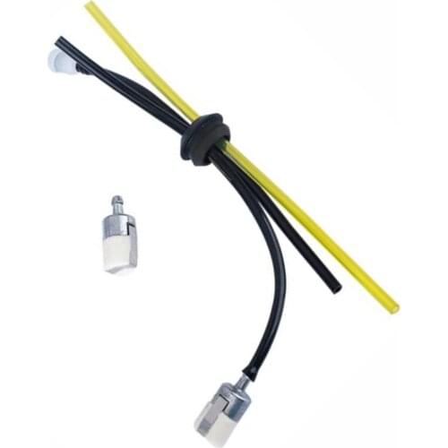 Gas Fuel Tank Grommet Petrol Pipe Hose Line Filter Vent Kit For 3 Hole Echo Tiller 900103 90097