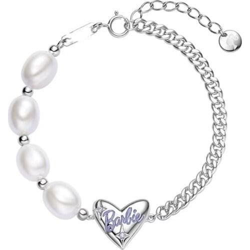 Fashion luxury design brand 925 silver high quality manufacturer 1:1 love pearl bracelet womens wedding party jewelry