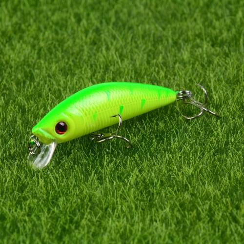 1pcs Hard Minnow 7cm 7.6g Fishing Lures Floating Wobblers isca Artificial Bait Pesca Crankbaits bass 6# Hooks pesca