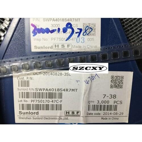 100% New and original SWPA4018S4R7MT 4.7UH 1.7A 34MHZ 4X4X1.8MM
