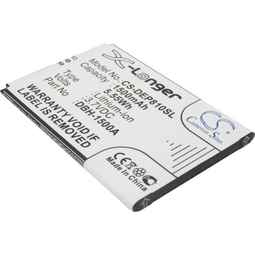 2021 Battery For Doro DBH-1500A Liberto 810 1500mAh / 5.55Wh